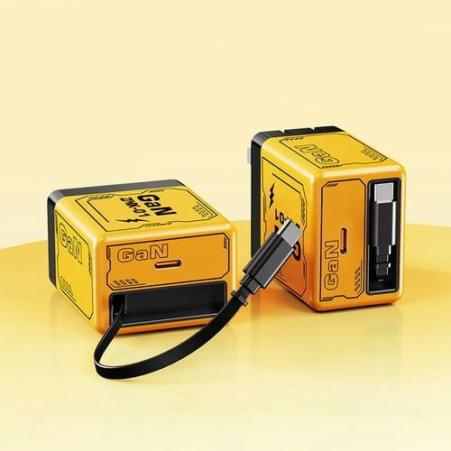 🔥W&O 2-in-1 GaN Compatible with Fast Charger